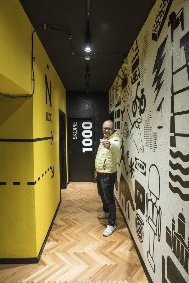 Nordic Hostel N-Box Σκόπια Εξωτερικό φωτογραφία