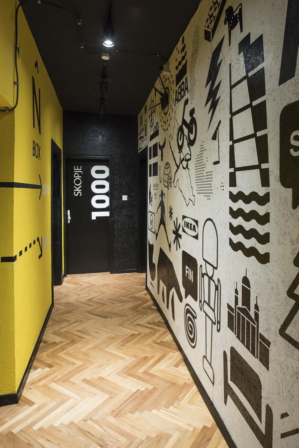 Nordic Hostel N-Box Σκόπια Εξωτερικό φωτογραφία